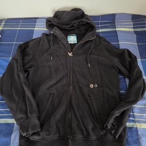Men's Black Hoodie Sweater